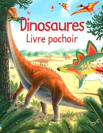 Dinosaures Livre pochoir Livre pochoir cartonné Alice Pearcey