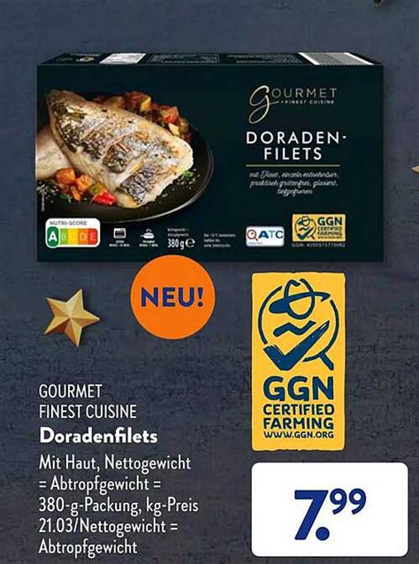 Gourmet Finest Cuisine Doradenfilets Angebot Bei Aldi Sud