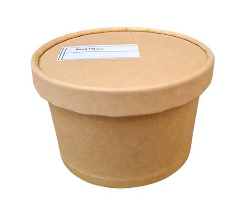 350ml Kraft Food Container At Rs 400piece White Paper Food Container In New Delhi Id