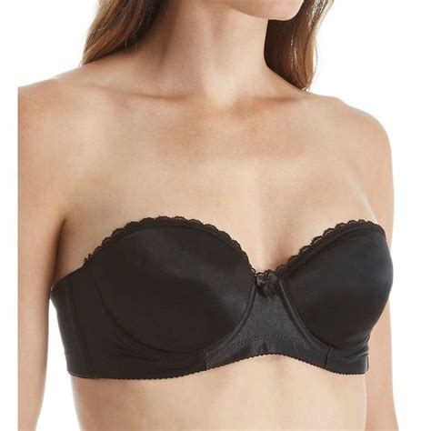 Va Bien Intimates Sleepwear Va Bien Vintage Strapless Bra Black