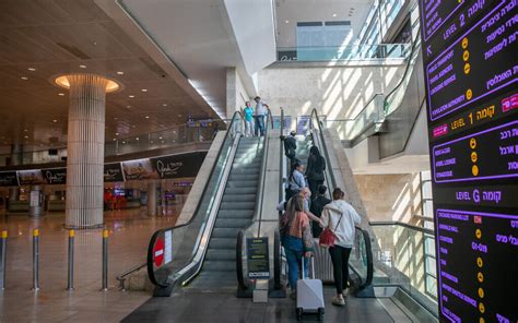 Weigh And Tag Your Own Baggage Ben Gurion Airport Set For Digital