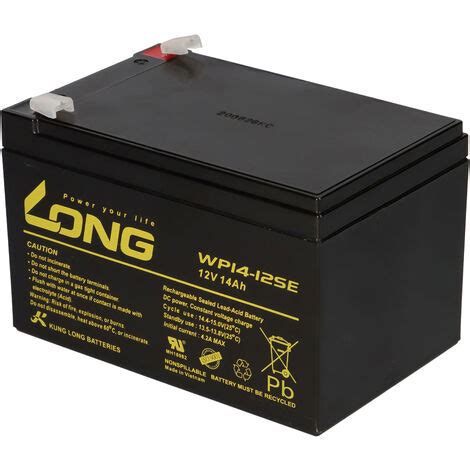 X Kung Long Akku V Ah Pb Batterie Bleigel Wp Se