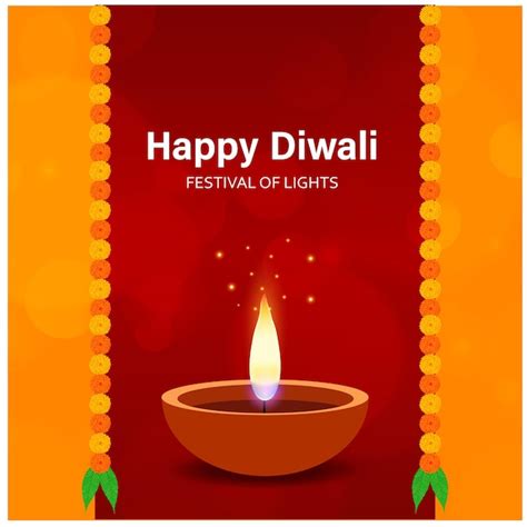 Premium Vector Creative Happy Diwali Festival Vector Design