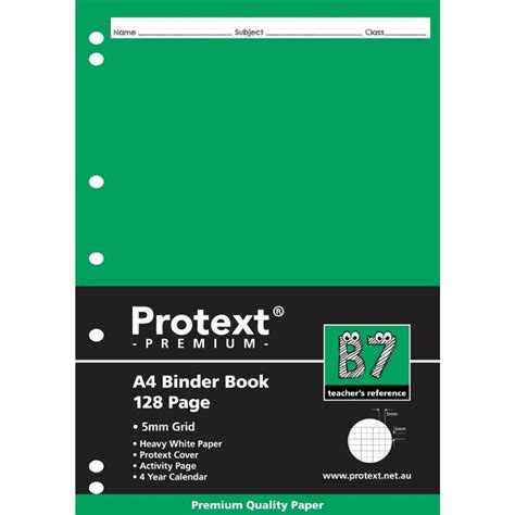 A4 Binder Grid 5mm 128pg Officeway