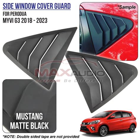 Mustang Car Window Cover ALZA ATIVA AXIA BEZZA KANCIL MYVI VIVA PERSONA