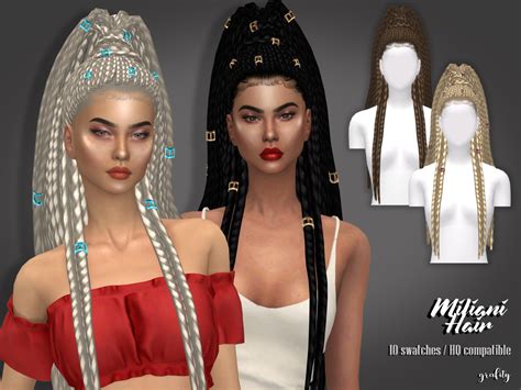 Sims 4 Cc 70s Hair Tumblr Honjm