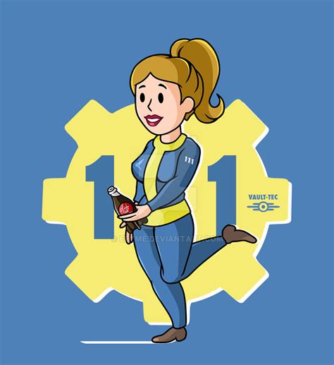 Sells Exclusive Fallout 4 Vault Girl By Efyme On Deviantart