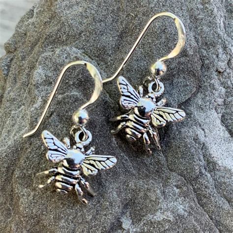 Sterling Bumble Bee Earrings Gle Good Living Essentials