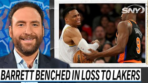 Nba Insider Ian Begley Reacts To Rj Barrett Benching In Knicks Loss