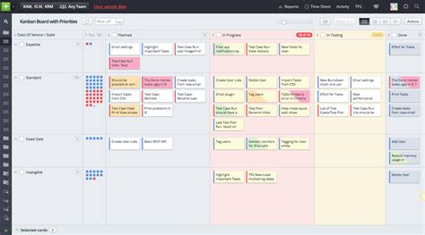 Kanban For A Team Apptio Targetprocess Kanban Online Tool