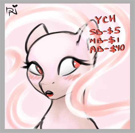 2401855 Safe Artist Dark Nidus Pony Advertisement Blushing