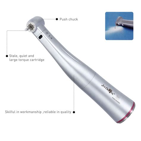 X Nsk Style Led Fiber Optic Contra Angle Internal Spray Handpiece