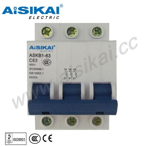 Min Circuit Breaker 16A 3poles - MCB and Miniature Circuit Breaker