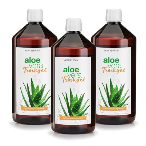 Aloe Vera Drinking Gel Buy Securely Online Now Sanct Bernhard