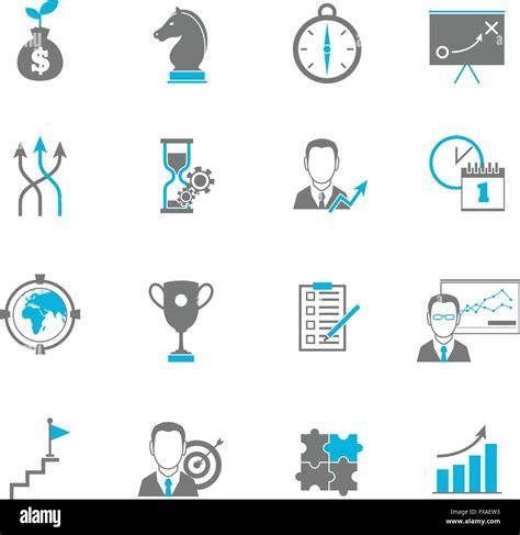 Business Strategy Planning Icons Stock Vector Image Art Alamy