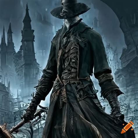 Cover Art Of Bloodborne Game On Craiyon