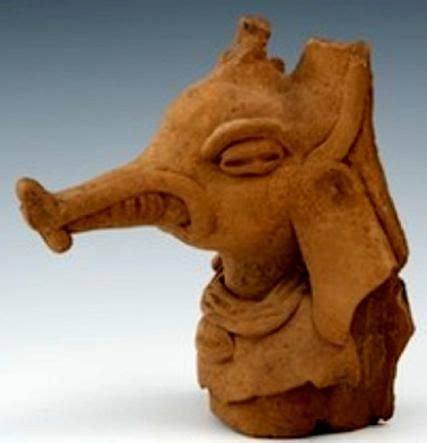 Artefacto Precolombino Moche Culture Elephant Pictures Ancient