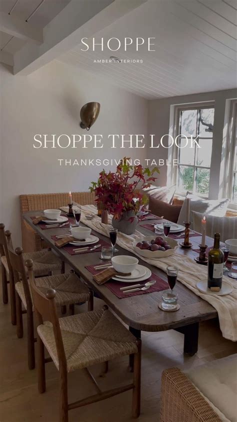 How to Set a Thanksgiving Table | Traditional dining room, Elegant ...