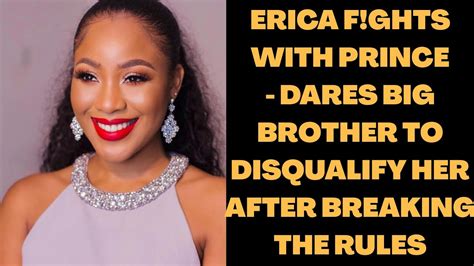 Erica Lash Out On Prince Poured Water On His Bed Might Be