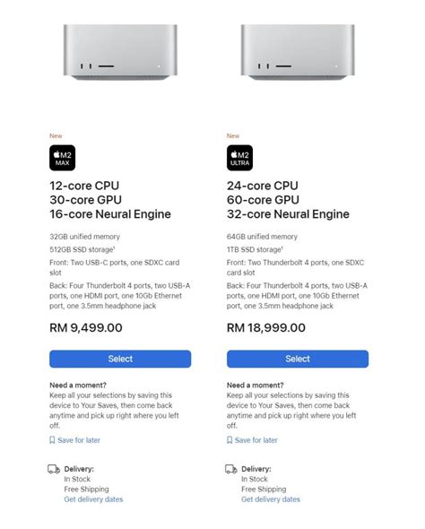 Mac Studio With M2 Max And M2 Ultra Chips Now Available In Malaysia