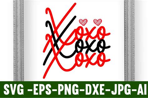 Xoxo Svg Cut File Graphic By Cheap Seller · Creative Fabrica