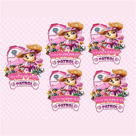 Paw Patrol Olivias 2nd Birthday Digital Files Tcustom