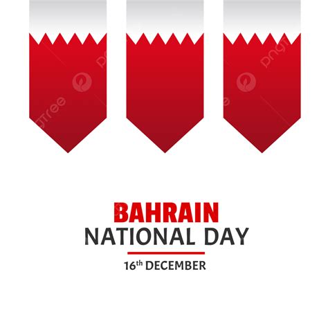 Bahrain National Day Celebration With Flag Bahrain National Day