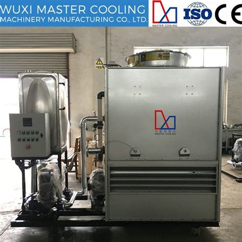 Ink Production Industry Industrial Cooling Equipment 80 Ton Oem Closed Counter Flow Steel Water