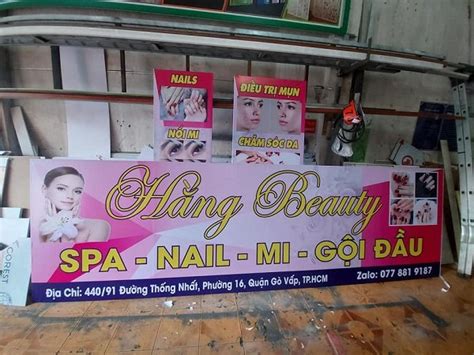 Top 50 mẫu biển quảng cáo in bạt spa mới nhất