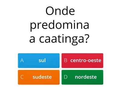 Caatinga animals - Recursos de ensino