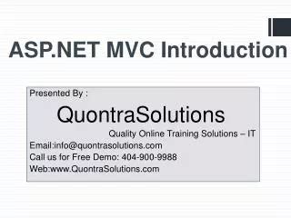 Ppt Introduction To Asp Net Mvc Powerpoint Presentation Free