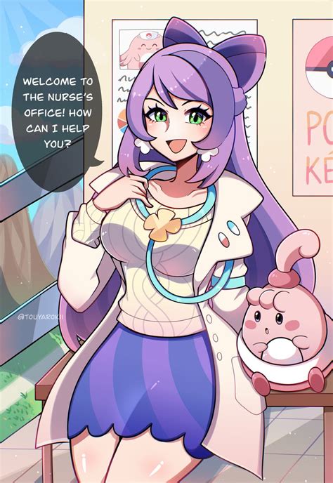 Touya POKEMON S V TIMEE On Twitter RT Touyarokii Cute Nurse From