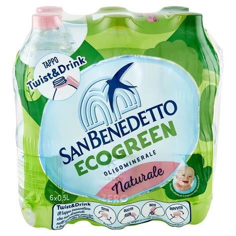 San Benedetto Acqua Naturale Oligominerale Ml Basko