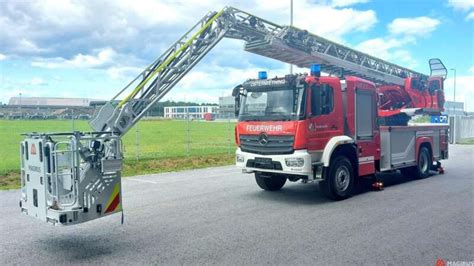 Neue Drehleiter F R Feuerwehr Ostermiething