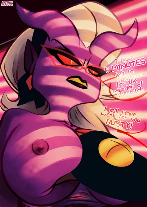 Rule 34 Big Breasts Blitzo Helluva Boss Demon Girl Helluva Boss Huge Breasts Mayberry