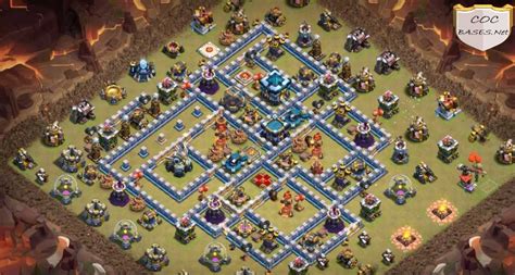 10 Best TH13 War Base Links 2022 New Anti 3 Stars COC Bases