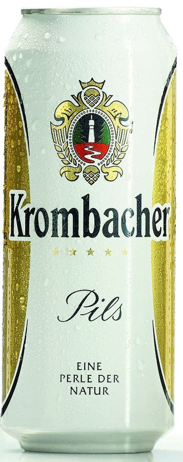 Пиво Кромбахер Пилс 0,5 л в ж/б, купить пиво Krombacher Pils, немецкое ...