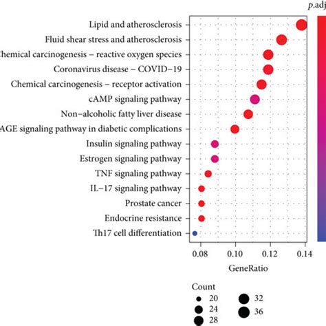 A Go Enrichment Bar Chart Of Key Target Genes B Kegg Pathway