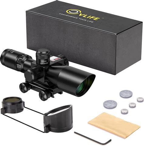 Cvlife X E Red Green Illuminated Scope With Mm Mount Best