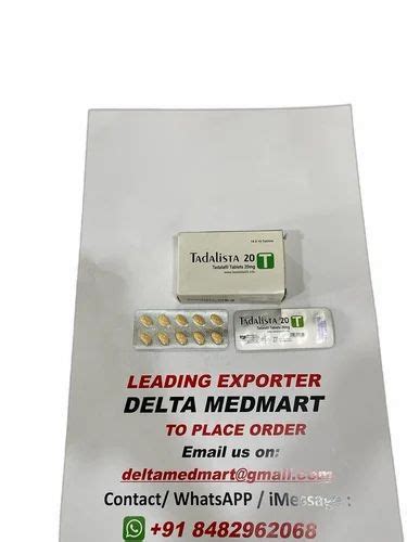 Tadalista 20 T Mg at ₹ 210/stripe | Cialis Tablet in Nagpur | ID ...