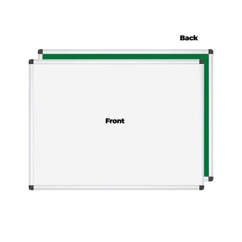 Tableau Blanc Magn Tique Double Face Sans Support X Cm Un C T