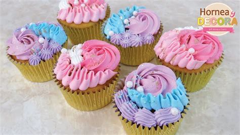 Decoracion Facil Para Cupcakes 104 Youtube