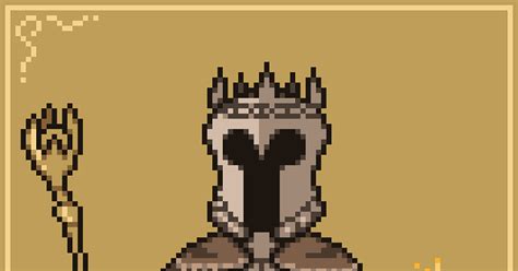 Elden Ring Pixel Art Sir Gideon Ofnir April 16th 2022 Pixiv