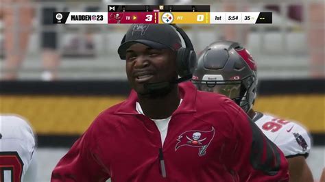 Madden Nfl 23 Gameplay Tampa Bay Buccaneers Vs Pittsburgh Steelers Xbox Series X 4k60fps