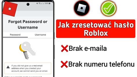 Jak Zresetowa Has O Roblox Bez E Maila Odzyskaj Swoje Konto