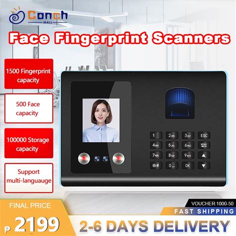 Face Recognition Attendance Biometric Fingerprint Scanner Absence