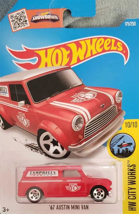 Hot Wheels City Works Austin Mini Van Universo Hot Wheels