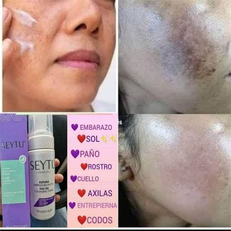 D O Aclarador Seyt Seytu Maquillaje Limpiador Facial Caida Del Pelo