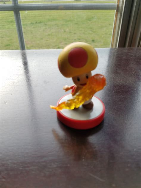 Custom Amiibo Fire Blue Toad Fornathaniel Bandy By Orange Diamond1 On