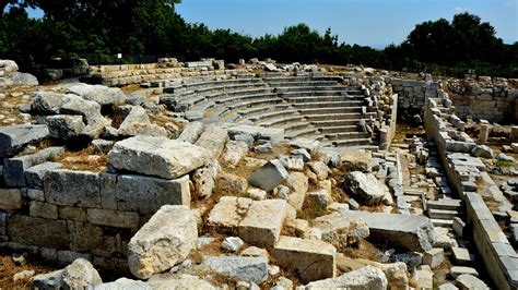 TEOS Teo Ancient City Sigacık Turkey Teos Ancient Greek Flickr